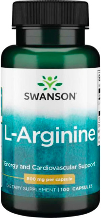 Swanson L-Arginine 500 mg (100caps)