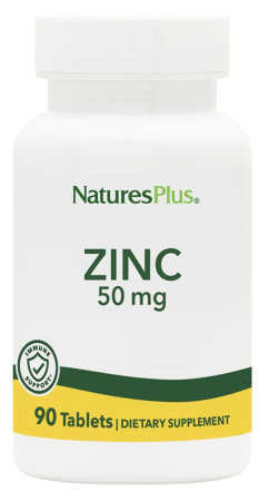 NaturesPlus Zinc 50 mg (90tab)