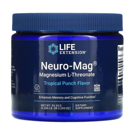 Life Extension Neuro-Mag Magnesium L-Threonate (93g)