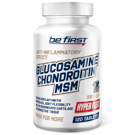 Be First Glucosamine Chondroitin MSM Hyper Flex (120tab)