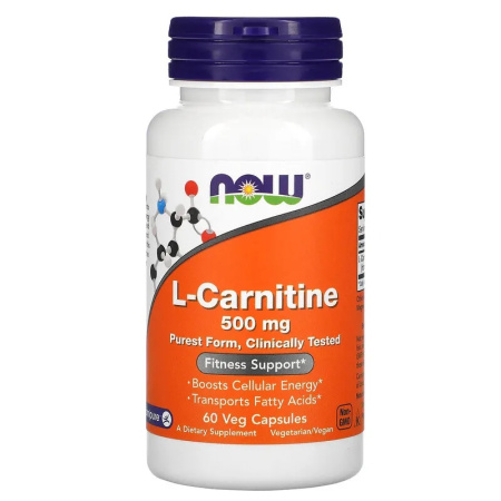Now L-Carnitine 500mg (60caps)