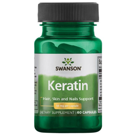 Swanson Keratin 50 mg (60caps)