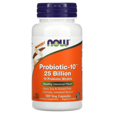 Now Probiotic-10 25 Billion (100vcaps)
