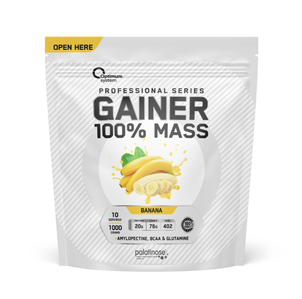 Optimum System 100% Mass Gainer (1000g)