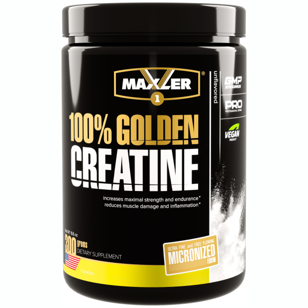 Maxler 100% Golden Micronized Creatine (300g)