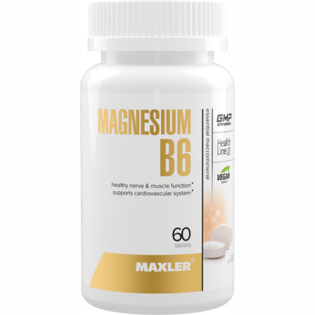 Maxler Magnesium B6 (60tabs)