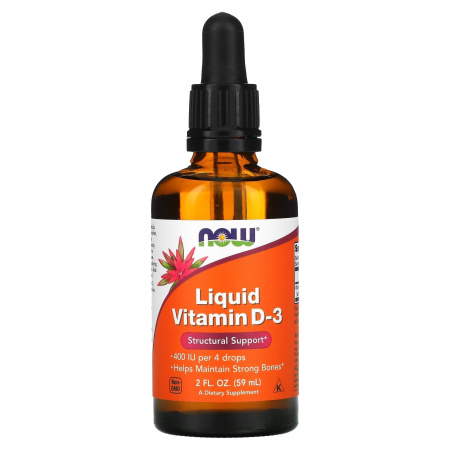 Now Liquid Vitamin D-3 (59ml)