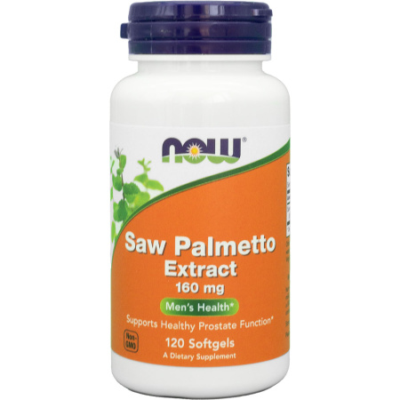 Now Saw Palmetto Extract 160mg (120sgels)