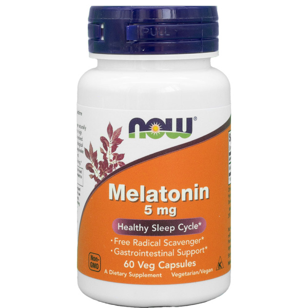 Now Melatonin 5mg (60vcaps)