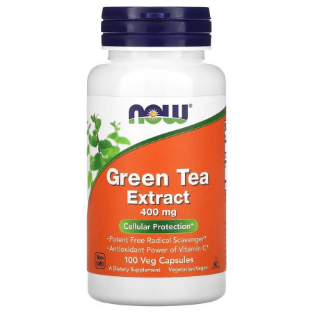 Now Green Tea Extract 400mg (100vcaps)