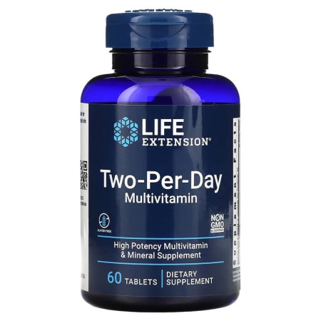Life Extension Two-Per-Day Multivitamin (60tab)