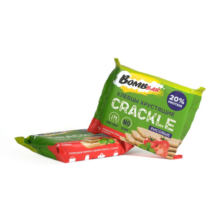 BombBar Хлебцы Хрустящие Crackle (60g)