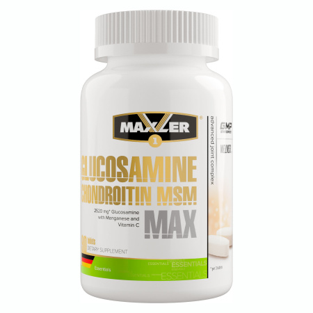Maxler Glucosamine Chondroitine MSM Max (90tab)