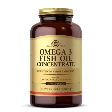 Solgar Omega 3 Fish Oil Concentrate (240sgels)
