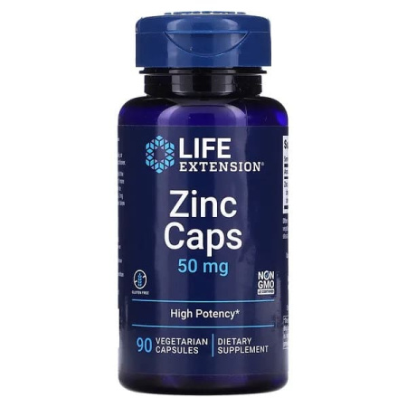 Life Extension Zinc Caps 50 mg (90vcaps)