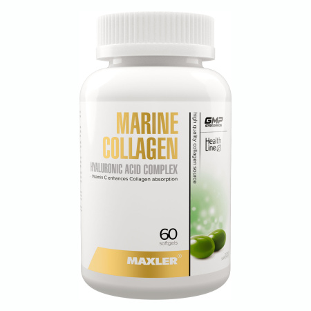 Maxler Marine Collagen Hyaluronic Acid Complex (60caps)