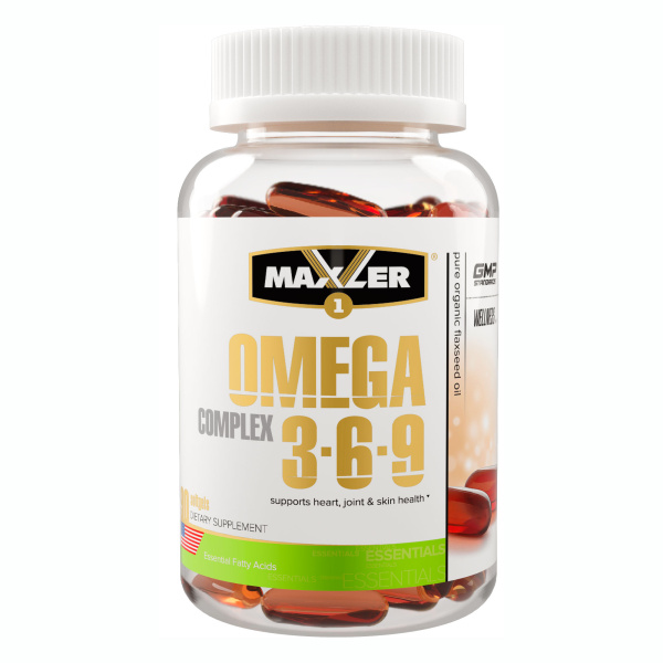 Maxler Omega 3-6-9 Complex (90sgels)