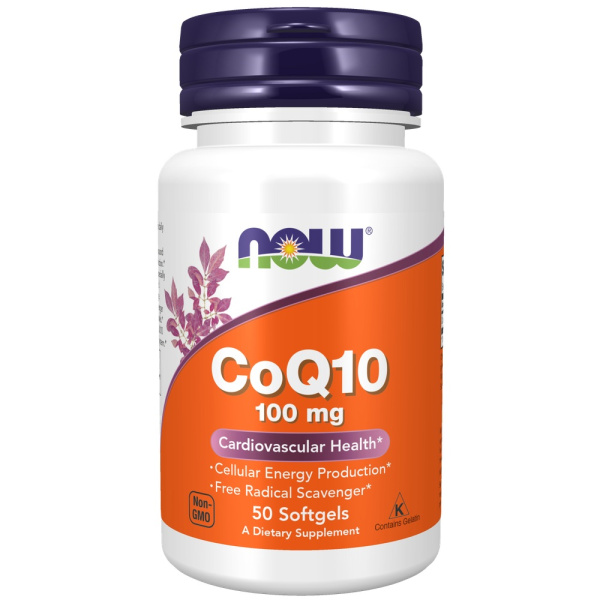 Now CoQ10 100mg (50caps)
