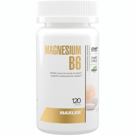 Maxler Magnesium B6 (120tabs)