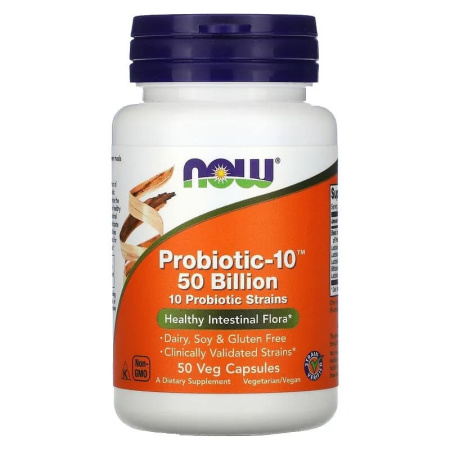 Now Probiotic-10 50 Billion (50vcaps)