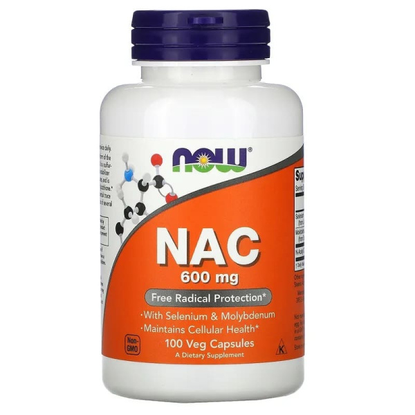 Now NAC 600mg (100vcaps)