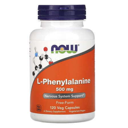 Now L-Phenylalanine 500mg (120caps)