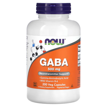 Now GABA 500mg (200vcaps)