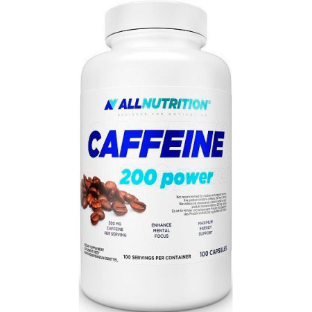 All Nutrition Caffeine 200 Power (100caps)