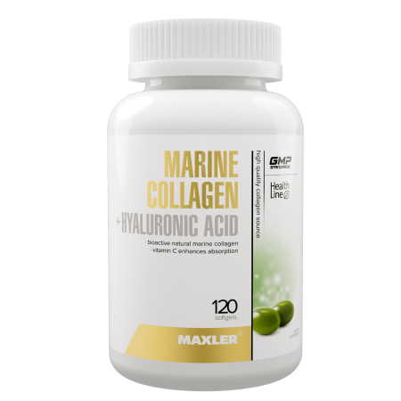 Maxler Marine Collagen Hyaluronic Acid (120sgels)