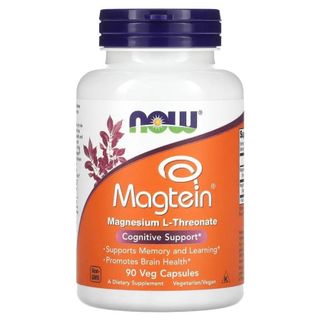 Now Magtein Magnesium L-Threonate (90vcaps)