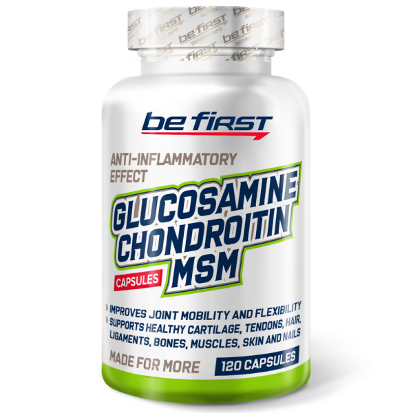 Be First Glucosamine Chondroitin MSM (120caps)