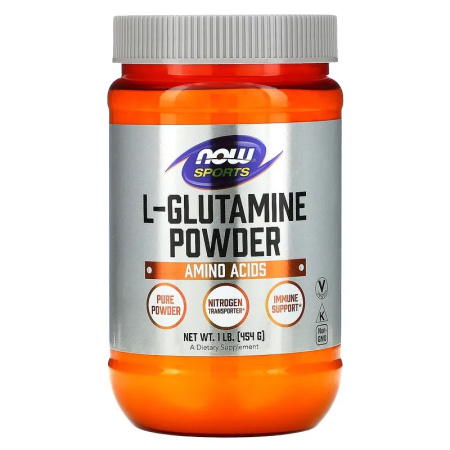 Now Sports L-Glutamine Powder (454g)