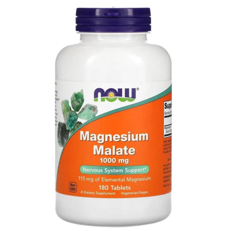 Now Magnesium Malate 1000mg (180tab)