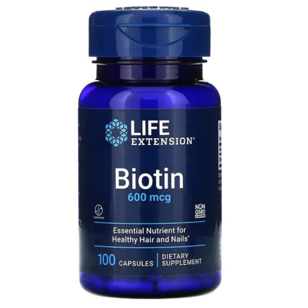 Life Extension Biotin 600 mcg (100caps)