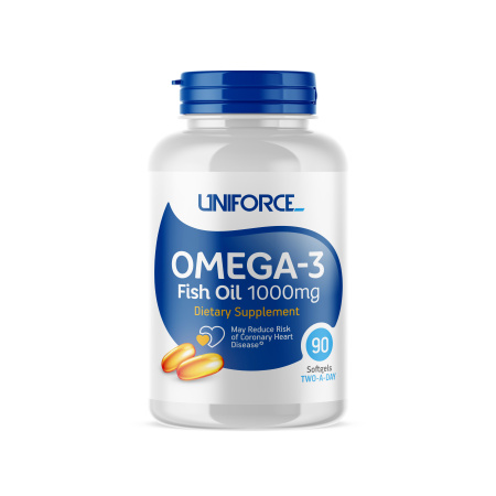UNIFORCE Omega-3 Fish Oil 1000mg (90caps)