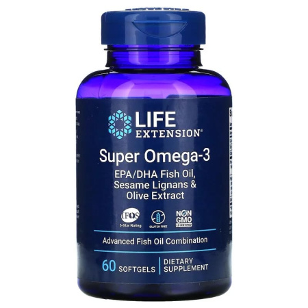 Life Extension Super Omega-3 (60sgels)