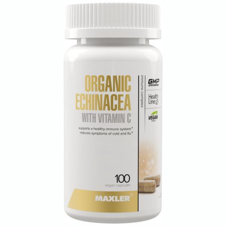 Maxler Echinacea Organic with Vitamin C (100caps)