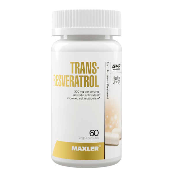 Maxler Trans Resveratrol (60vcaps)