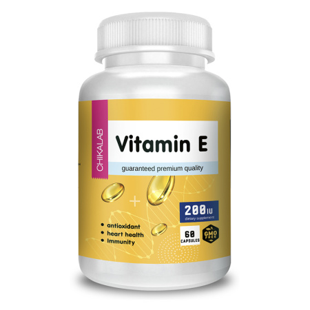 Chikalab Vitamin E (60caps)