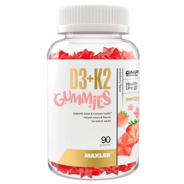 Maxler D3 K2 Gummies (90жев.таб)