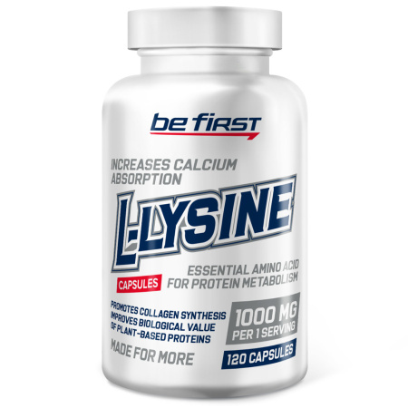 Be First L-Lysine (120caps)