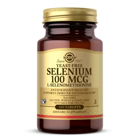 Solgar Yeast-Free Selenium 100 mcg (100tab)