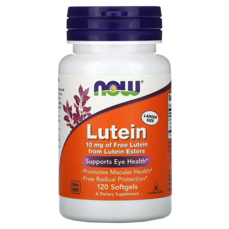 Now Lutein 10mg (120sgels)