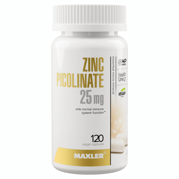 Maxler Zinc Picolinate 25mg (120caps)