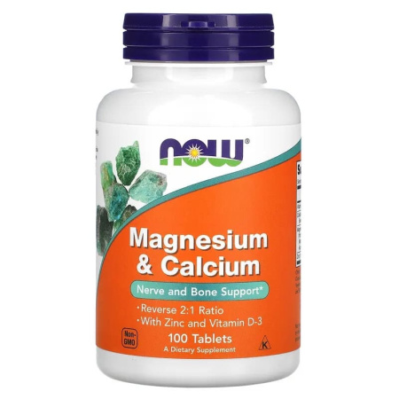 Now Magnesium and Calcium (100tab)