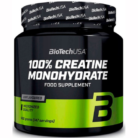 BioTechUSA 100% Creatine Monohydrate (500g)