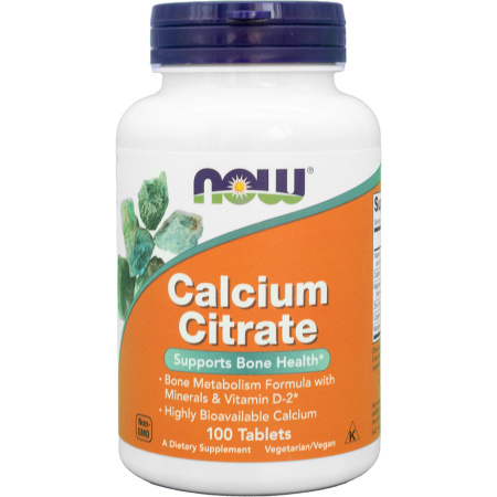 Now Calcium Citrate (100tabs)