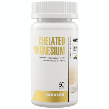 Maxler Chelated Magnesium (60tab)