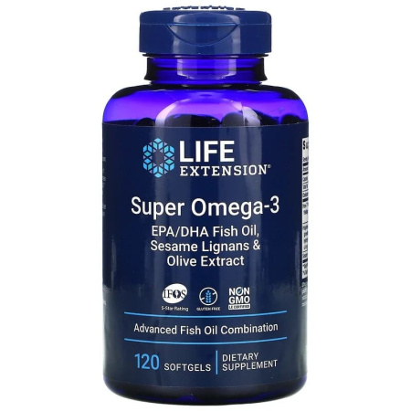 Life Extension Super Omega-3 (120sgels)
