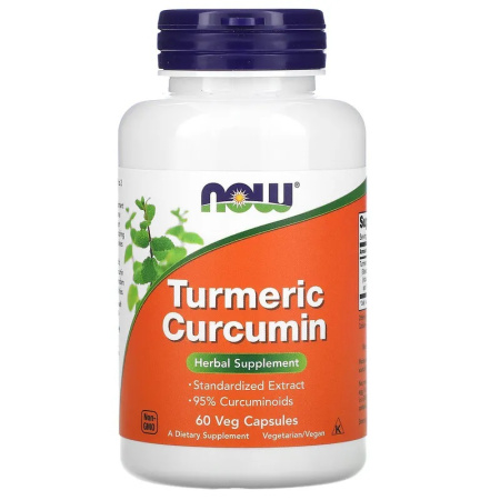 Now Turmeric Curcumin (60caps)